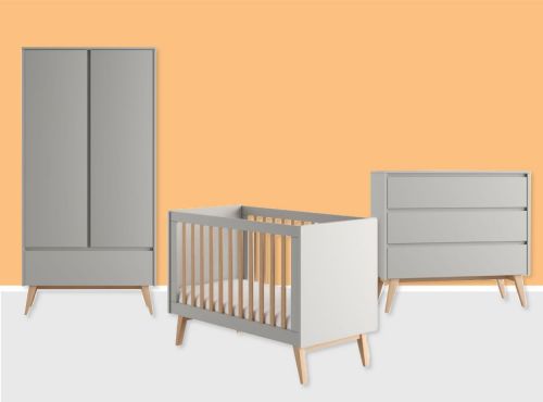 Pinio 3 delige Babykamer Swing Grijs