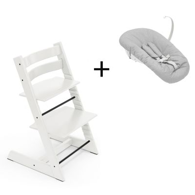 Stokke Tripp Trapp white, inclusief los afgebeelde Newborn Set