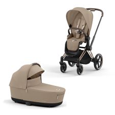 Cybex Priam Kinderwagen Compleet Cozy Beige - Rosegold Frame