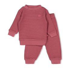 Feetje Pyjama Wafel Berry - Family Edition