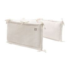 Jollein Boxbumper Cloudy Rib Oatmeal