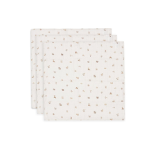 Jollein Hydrofiele Doek Animal Friends 70 x 70 cm 3 Stuks