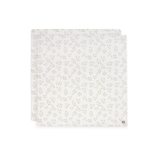 Jollein Hydrofiele Doek Leafy Dreams 115 x 115 cm 2 Stuks