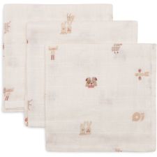 Jollein Luiertas Embossed Lily Milky Coffee