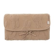 Jollein Verschoningsmat met Opbergvak Miffy Jacquard Teddy Biscuit