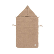 Jollein Voetenzak Autostoel Groep 0+ Miffy Jacquard Teddy Biscuit 3/5 punts