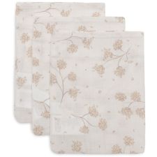 Jollein Washandje Hydrofiel Leafy Dreams 3 Stuks