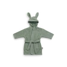 Jollein badjas badstof ash green online kopen? | BabyPlanet