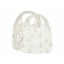 Jollein Slab Waterproof Nijntje Miffy & Snuffy Nougat 2-pack