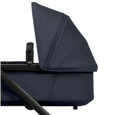 Joolz Geo5 reiswieg met opgevouwen zonnekap zijaanzicht in navy blauw