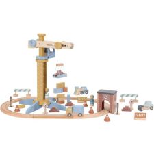 Little Dutch Hijskraan Set met Treinbaan FSC