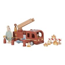 Little Dutch Houten Brandweerwagenset FSC