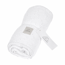 Nanami Swaddle 135 x 100 Embroidery Off-white