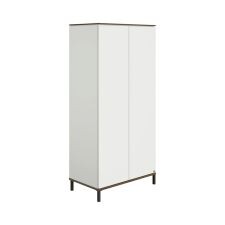 Paidi - Yuny 2-Deurs Kast Lovely Aliv Off White - Dark Walnut 