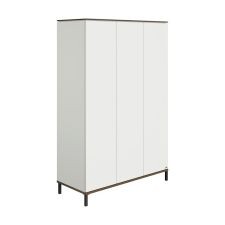 Paidi - Yuny 3-Deurs Kast Lovely Aliv Off White - Dark Walnut