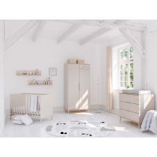 Paidi - Transland 3 delige Babykamer Hazel Beige - Eiken