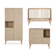 Quax 3 Delige Babykamer Cocoon Natural Oak
