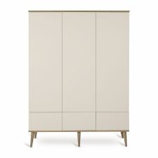 Quax 3-deurskast Flow Clay & Oak