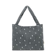 Studio Noos Mom Bag Denim Grey Hearts