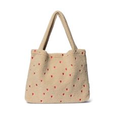 Studio Noos Mom Bag Teddy Hearts Ecru