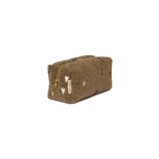 Studio Noos Toilettas Teddy Hearts Brown
