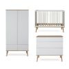 Quax 3 delige Babykamer Flow White & Oak