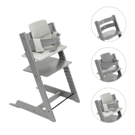 【STOKKE】 TRIPP TRAPP S/N4〜 Stokke Tripp Trapp Kinderstoel | Serene Pink • Uit voorraad