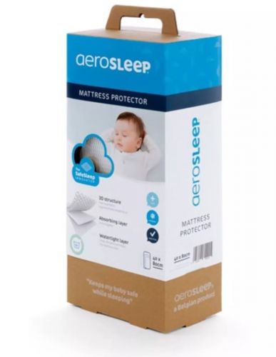 Aerosleep matrasbeschermer baby protect + cover 34x75 online bestellen? | BabyPlanet 