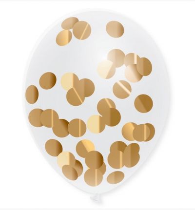 Ballonnen Confetti goud online kopen? | BabyPlanet