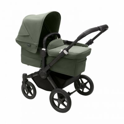 Bugaboo Donkey5 Mono kinderwagen compleet zwart frame -  forest green online kopen? | BabyPlanet