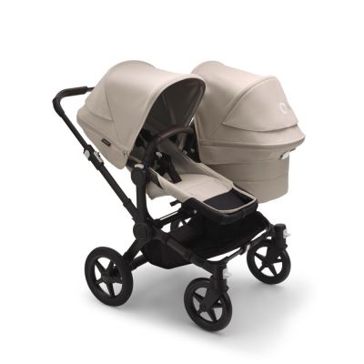 Bugaboo Donkey5 Duo kinderwagen Black - Desert Taupe