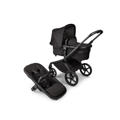 Bugaboo Fox 5 Kinderwagen Compleet Noir Limited Edition - Black Moonlight