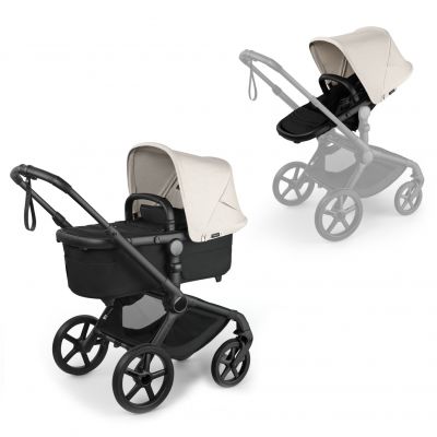 Bugaboo Fox 5 Renew Compleet Black - Heritage Black - Misty White