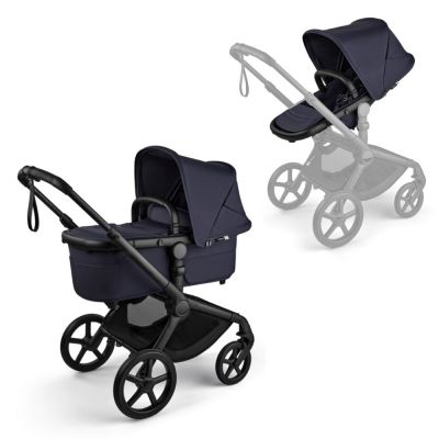 Bugaboo Fox 5 Renew Kinderwagen Compleet Black - Deep Indigo
