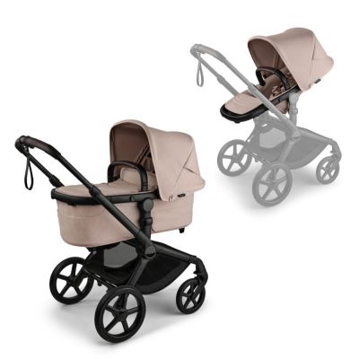 Bugaboo Fox 5 Renew Kinderwagen Compleet Black - Desert Taupe Melange