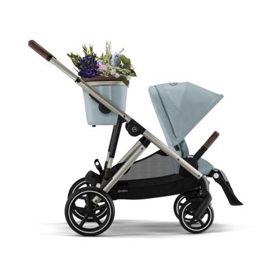 Cybex Gazelle S kinderwagen Sky Blue - Taupe Frame