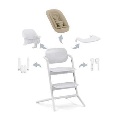 Cybex LEMO 4 in 1 KInderstoel All White online bestellen? | BabyPlanet