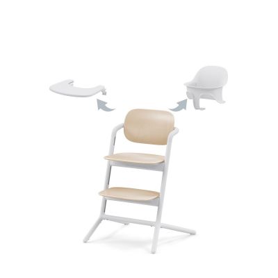 Cybex LEMO 3 in 1 Kinderstoel Sand White online bestellen? | BabyPlanet