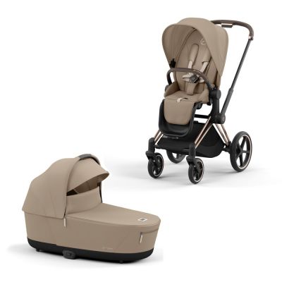 Cybex Priam Kinderwagen Compleet Cozy Beige - Rosegold Frame