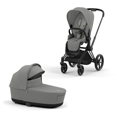 Cybex Priam Kinderwagen Compleet Mirage Grey - Matt Black Frame