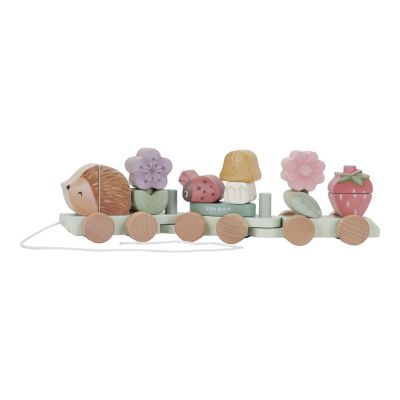 Little Dutch Houten Blokkentrein Egel Fairy Garden FSC
