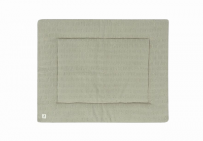 Jollein Boxkleed Grain Knit Olive Green 75 x 95 cm