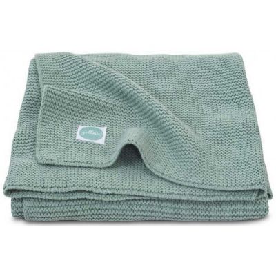 Jollein Basc Knit wiegdeken forest green online kopen? | BabyPlanet