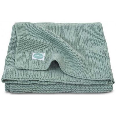 Jollein Basc Knit wiegdeken forest green online kopen? | BabyPlanet