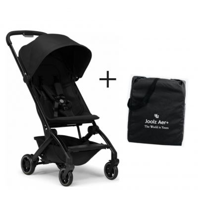 Joolz Aer+ (Plus) Buggy Space Black met reistas