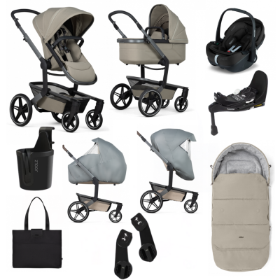 Joolz Day⁵ Kinderwagen All-in-One Bundel Sage Green met Autostoel en Accessoires