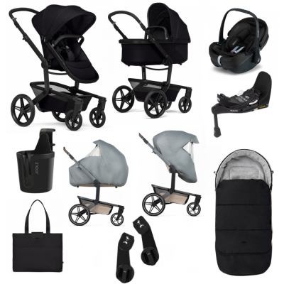 Joolz Day⁵ Kinderwagen All-in-One Bundel Space Black met Autostoel en Accessoires