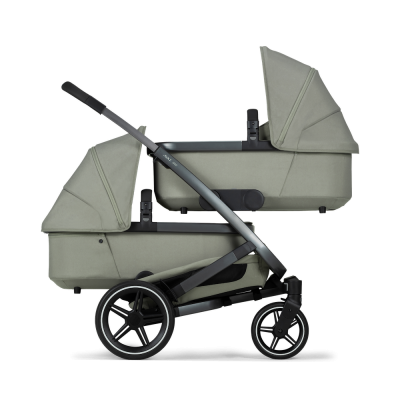 Joolz Geo³ Tweeling Kinderwagen Sage Green