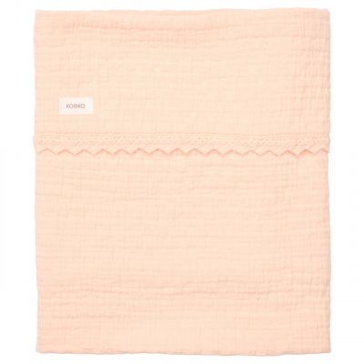 Koeka Wiegdeken Lace Elba Peach