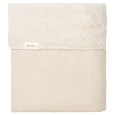 Koeka Ledikantdeken Faro Teddy Warm White